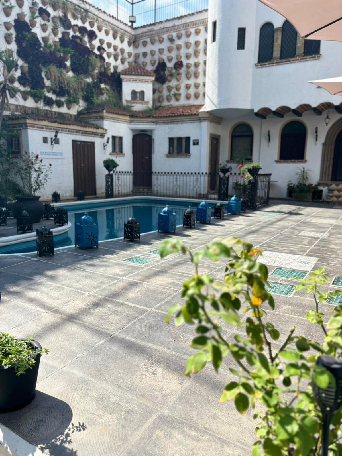 Hotel Boutique La Mansion Guadalajara Bagian luar foto